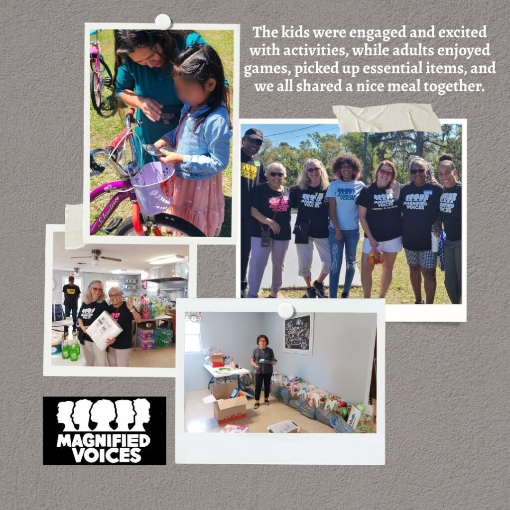Supporting the Community | Magnified Voices | Supporting the Community in Wimauma