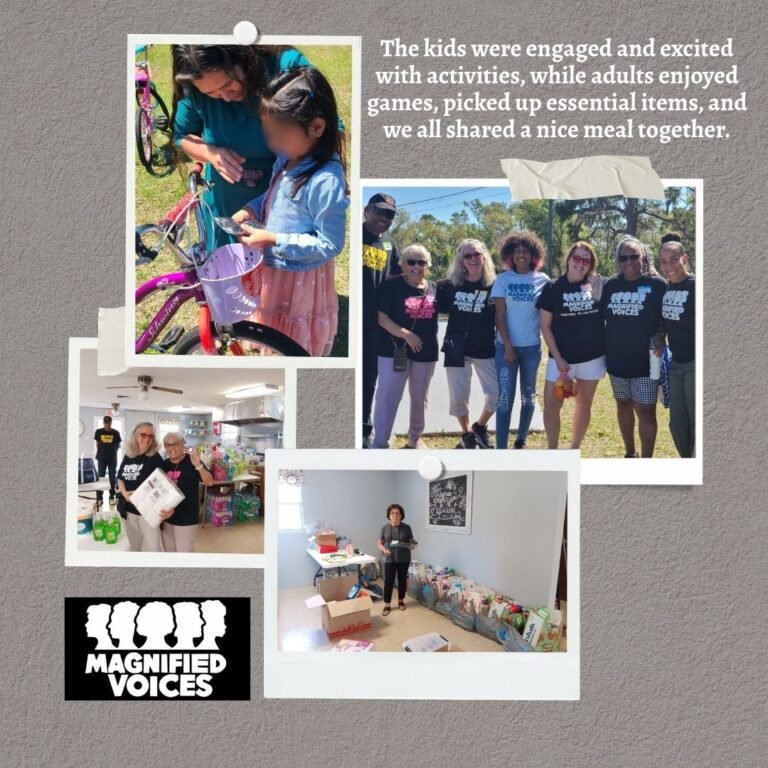 Supporting the Community | Magnified Voices | Supporting the Community in Wimauma